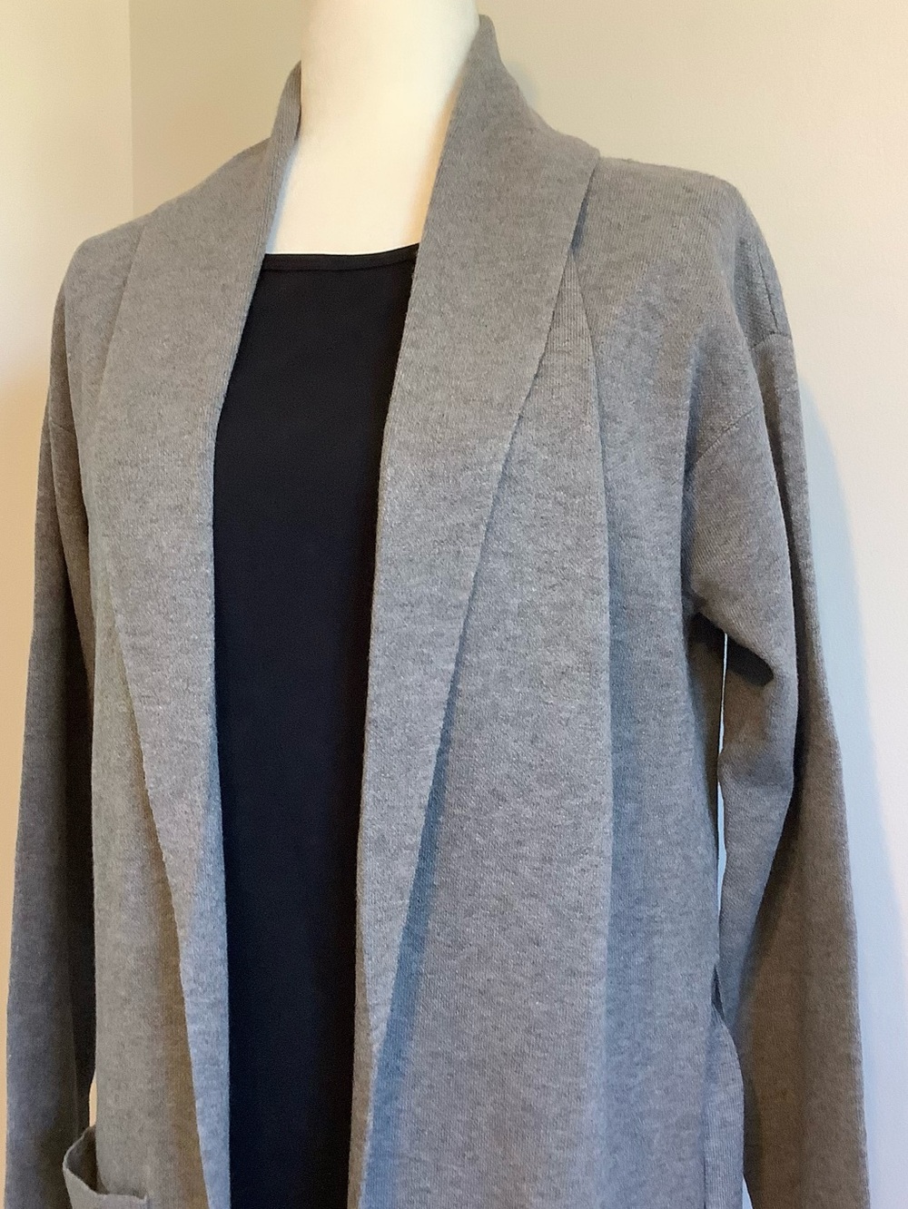 Como Vintage Open-Front Women's Sweater Belted Cardigan NEW , Sz.XS